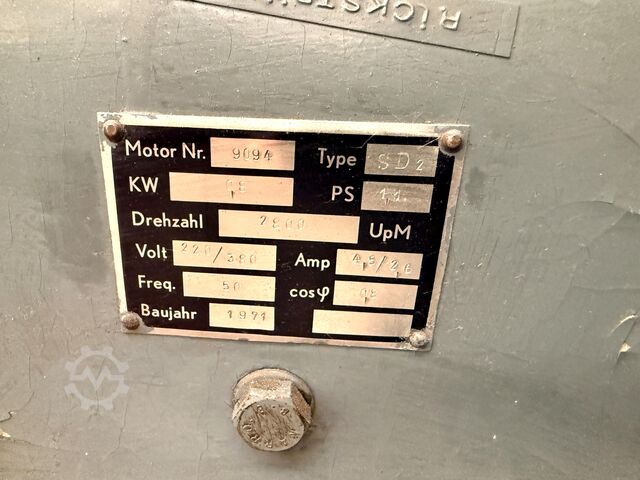 Podwójny blok szlifierski WILHELM SIMON SD 2