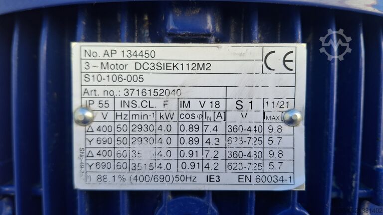 Pumpe, Kreiselpumpe Dp pumps DPVF 15/4 C