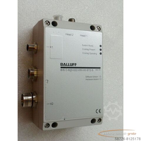 Balluff BIS C-620ST2-S Auswerteeinheit Software / Hardware Version 1 . 3