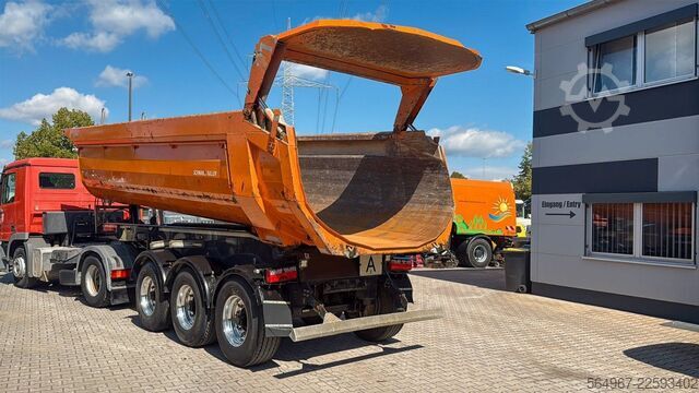 Tipper semitrailer SCHWARZMÜLLER K-Serie Lift Luft Alu