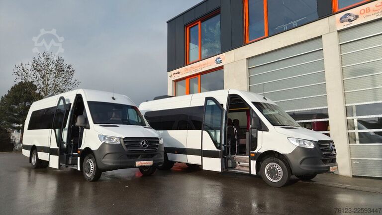 Kleinbus MERCEDES-BENZ 515 Sprinter 22 Schlafsessel Vorlauffahrzeug