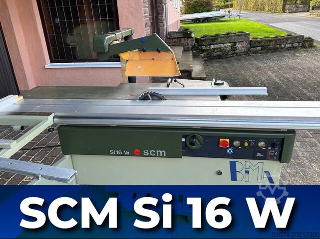 Kayar masa testeresi SCM SI16 WA