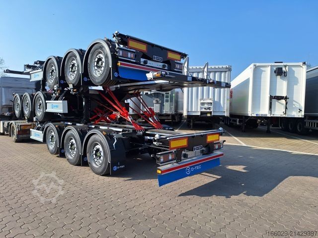 Návěs s výměnnou nástavbou D-TEC Containerchassis Flexitrailer SOFORT VERÜGBAR