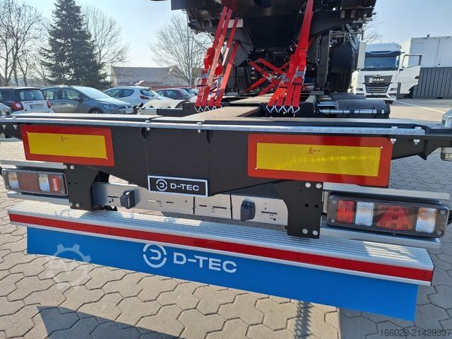 Návěs s výměnnou nástavbou D-TEC Containerchassis Flexitrailer SOFORT VERÜGBAR