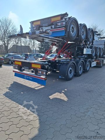 Návěs s výměnnou nástavbou D-TEC Containerchassis Flexitrailer SOFORT VERÜGBAR