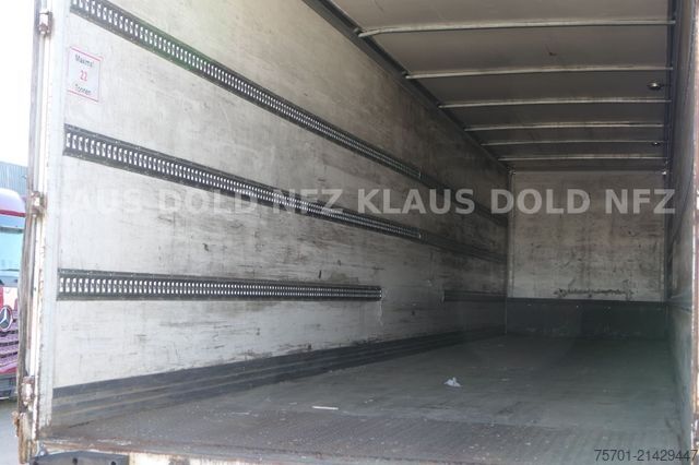Koffer oplegger SPIER SGL 290 Koffer Scheibenbremsen BPW-Achsen