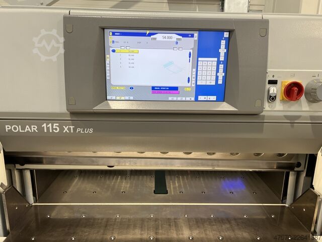 Pappersskärmaskin Polar Mohr 115 XT Plus Paper Guillotine 