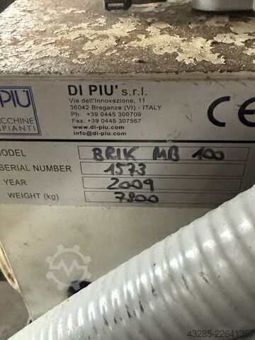 Brikettierpresse DiPiu - Pawert SPM MB100 - I-90/200