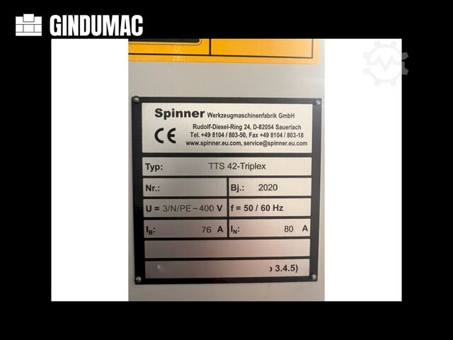 SPINNER TTS 42 SPINNER TTS 42