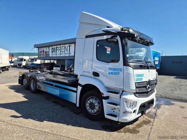 Konténerszállítás (kampós emelő) Mercedes-Benz Actros e ACTROS 400 L