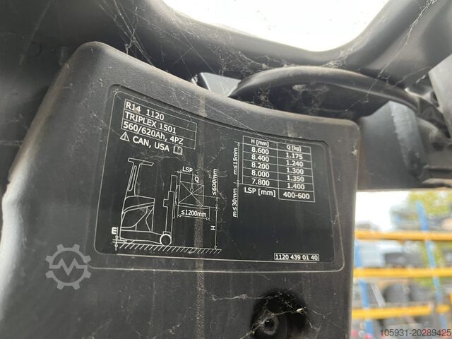 Nå lastbil Linde R14-01