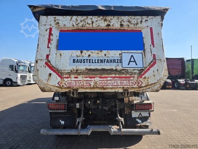 Kiepwagen MAN TGS 35.420 8x4BB Muldenkipper Schmitz Stahl