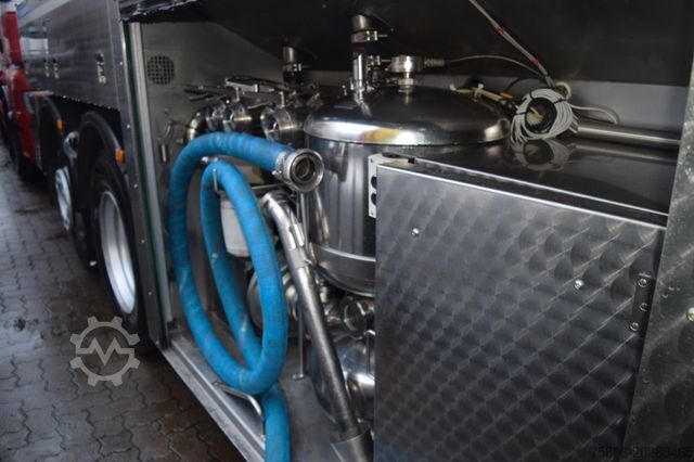 Tankwagen MERCEDES-BENZ Antos 2545 Magyar 16.500L Milchtank Reinigung