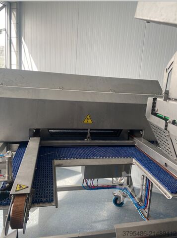 Visverwerkingsmachine Marel Speed batcher pakkestasjon SBL 300