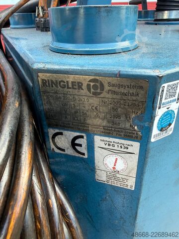 Spånsug Ringler RA 320-D 2x3,0