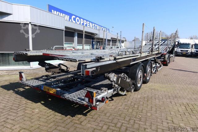 Bestelwagen autodrager Mercedes-Benz Actros 1840 4x2 Groenewold auto-transporter, 9 ...