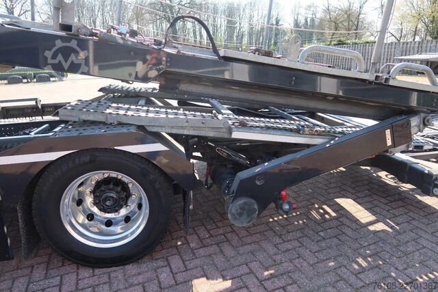 Bestelwagen autodrager Mercedes-Benz Actros 1840 4x2 Groenewold auto-transporter, 9 ...