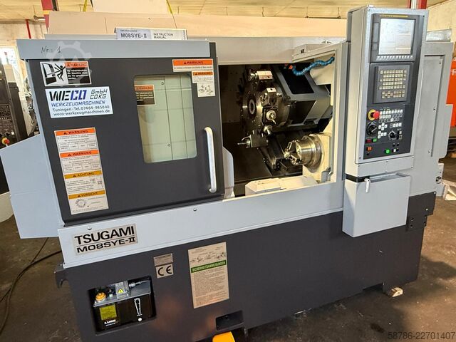 CNC torna tezgahı Tsugami M08SY-II