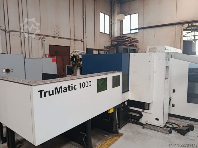 μηχανή διάτρησης με λέιζερ TRUMPF TruMatic 1000 (K07M) fiber 3000 Watt