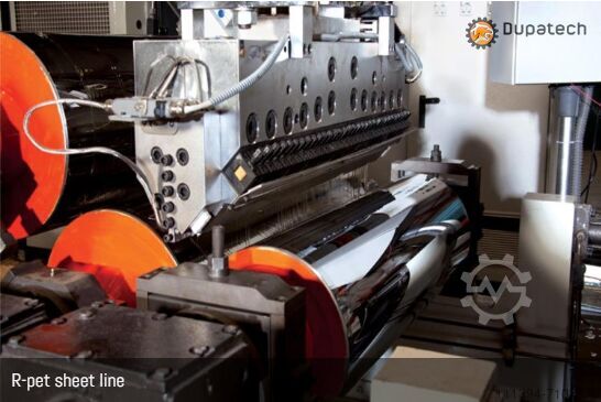 DUPATECH R/A/PET SHEET LINE - Nieuw Dupatech R/A/PET Sheet Line