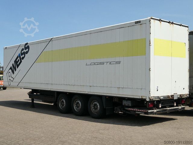 Koffer oplegger KRONE SDK 27, Schlüssellochblech, LBW, Luft-Lift, SAF