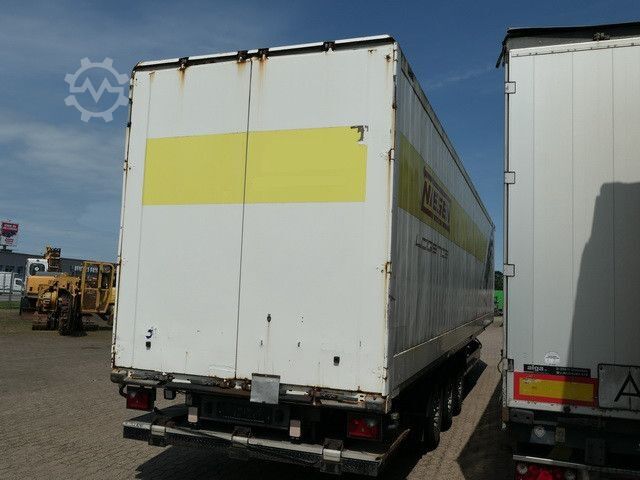 Koffer oplegger KRONE SDK 27, Schlüssellochblech, LBW, Luft-Lift, SAF