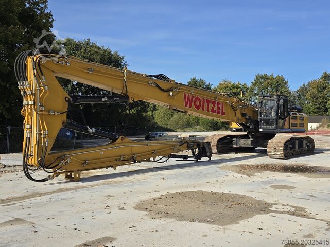 Excavator de demolare Sany SY500H with long front demolition rig