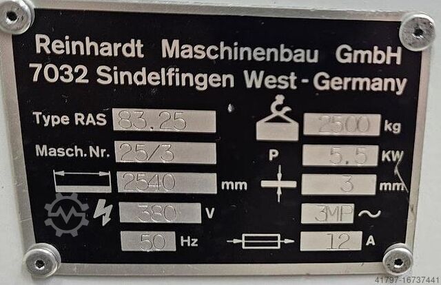 Guillotinescharen RAS 83.25