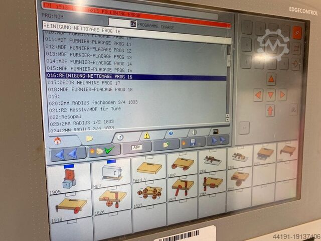 Kantfineermachine Holz-Her Arcus 1334