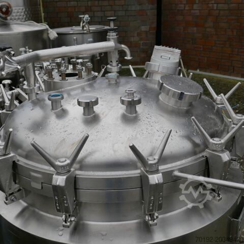 435 liter verwarmbare/koelbare drukvat van V4A 9449