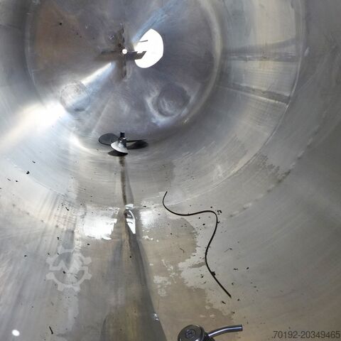 Chłodzony zbiornik ciśnieniowy 11 424 litry / zbiornik sterylny, Aisi 304 ALFA-LAVAL 9205