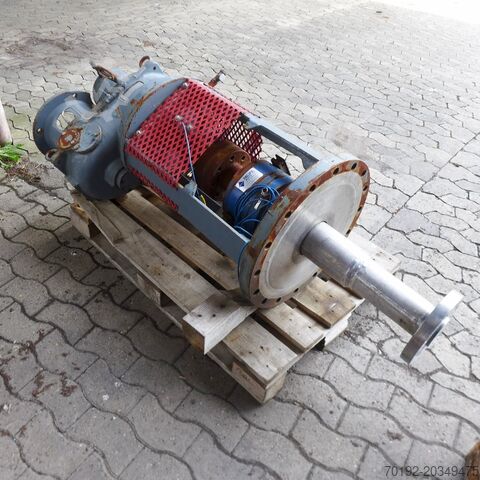 8651 liter drukvat / reactor van V2A met framebladroerder 9203