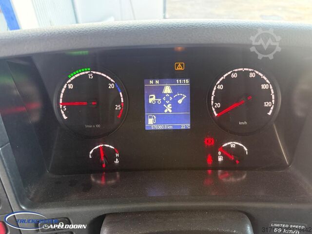 BDF rendszer Scania P250 Euro 6, Dhollandia laadklep