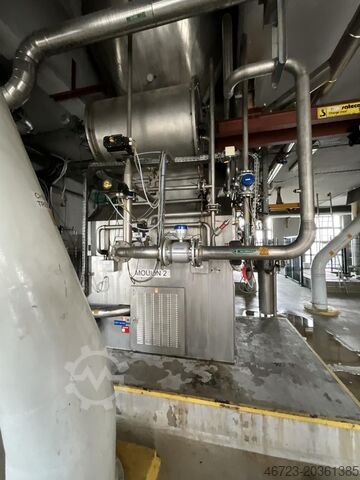 Cuve verticale en acier inoxydable Steinecker 