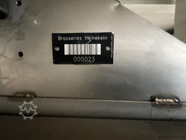 Cuve verticale en acier inoxydable Steinecker 