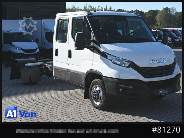 Chasis de furgoneta IVECO Daily 50C18 Doka Fahrgestell, Klima, Nebenantireb, 7-Sitzer