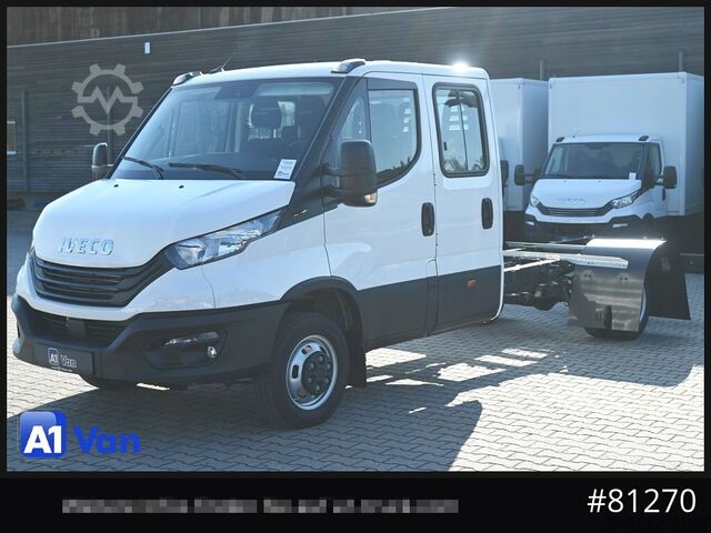 Chasis de furgoneta IVECO Daily 50C18 Doka Fahrgestell, Klima, Nebenantireb, 7-Sitzer