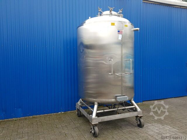 Roestvrij stalen tank Drukvat Tank