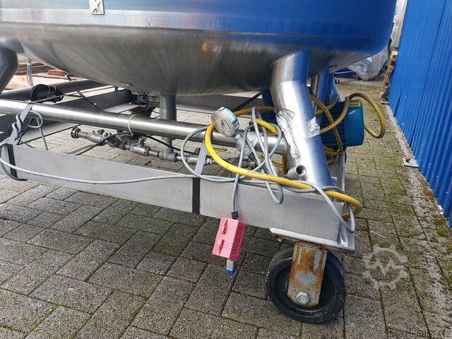 Roestvrij stalen tank Drukvat Tank