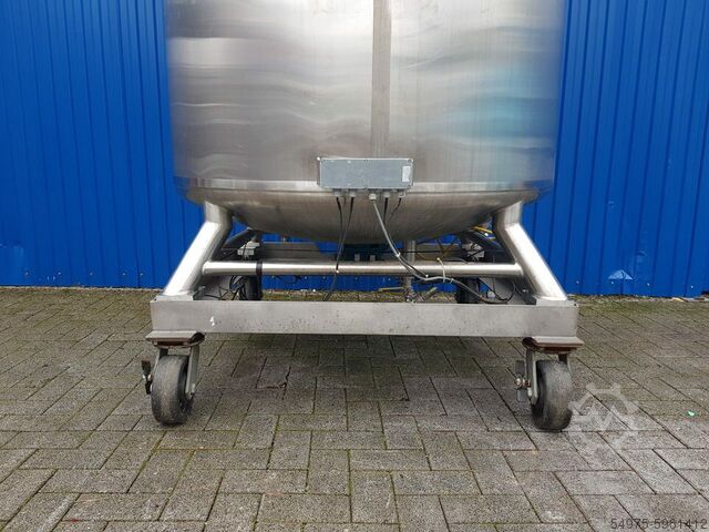 Roestvrij stalen tank Drukvat Tank