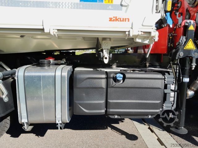 Three-sided tipper truck DAF LF 290 16t Meiller Krankipper Tageszulassung