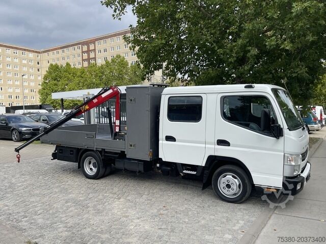 Furgone con gru montata su autocarro mitsubishi Canter Fuso 3C15 3,0D mit Kran 1Hand*Webasto*AHK