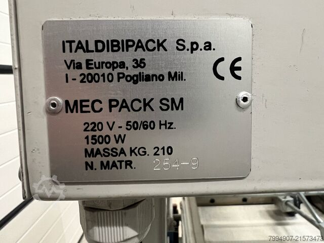 Warmtetunnel – Volledige Verpakkingslijn Italdibiback Shrink Wrapping Machine