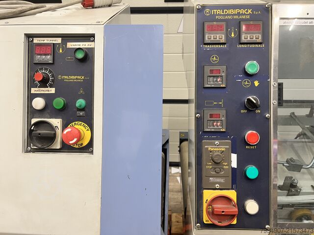 Warmtetunnel – Volledige Verpakkingslijn Italdibiback Shrink Wrapping Machine