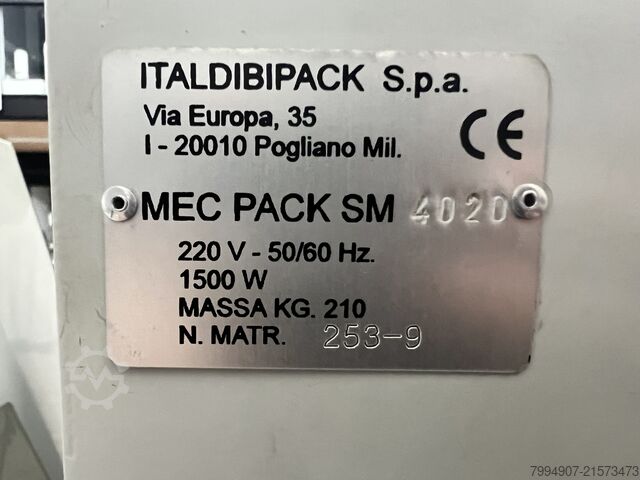 Warmtetunnel – Volledige Verpakkingslijn Italdibiback Shrink Wrapping Machine