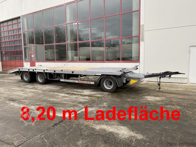 Rimorchio a pianale ribassato Möslein T 3-8,20 P OR  3 Achs Tieflader gerader Ladefläche 8,10 m,Neufahrzeug