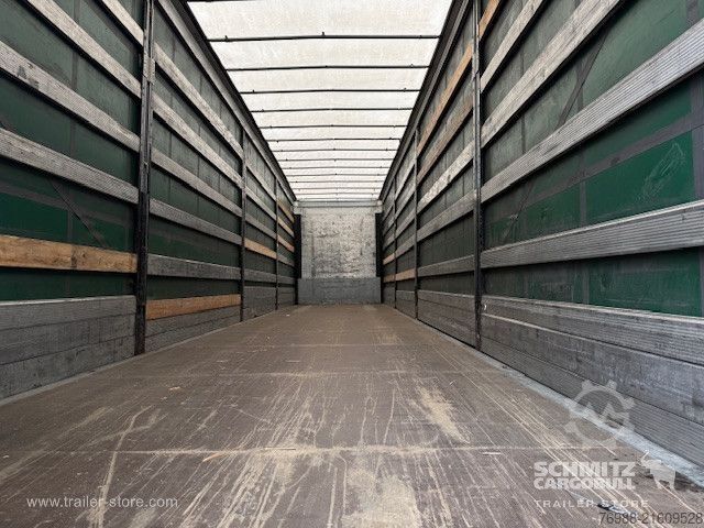 Åben sættevogn med presenning Schmitz Cargobull Curtainsider Mega
