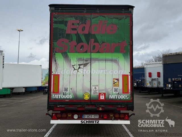 Åben sættevogn med presenning Schmitz Cargobull Curtainsider Mega