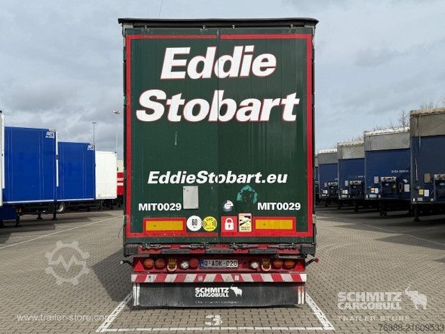 Åben sættevogn med presenning Schmitz Cargobull Curtainsider Mega Getränke