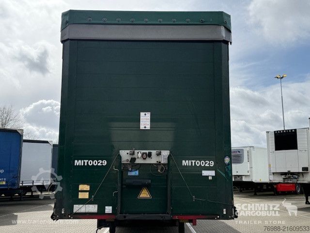 Åben sættevogn med presenning Schmitz Cargobull Curtainsider Mega Getränke